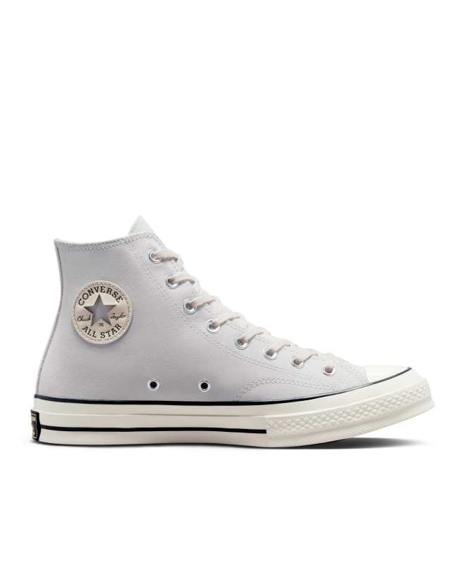 Converse Chuck 70 Hi suede sneakers in pale putty