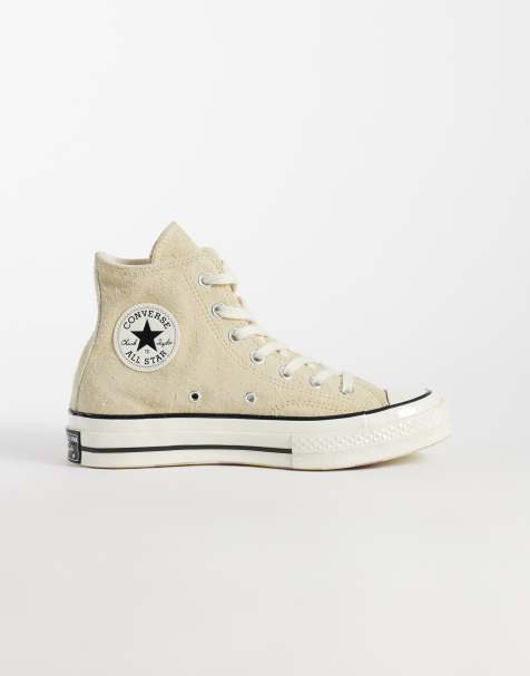 Converse Chuck 70 Hi suede trainers in beige - view 1