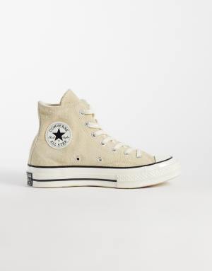 Converse Chuck 70 Hi suede trainers in beige