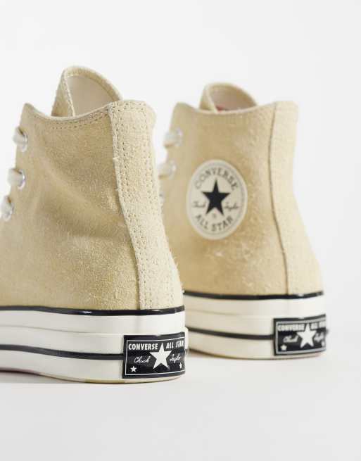 Converse Chuck 70 Hi suede trainers in beige, 2 of 5
