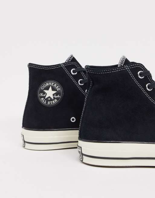 Converse daim hot sale noir