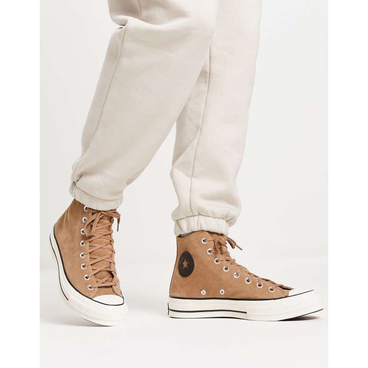 Converse Chuck 70 Hi trainers in sand | ASOS