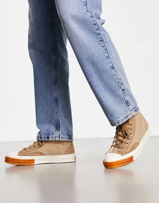 Converse Chuck 70 Hi tonal sneakers in brown