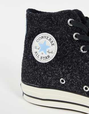 chuck 70 black suede