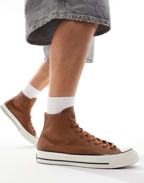 Converse Chuck 70 Hi trainers in brown - view 1