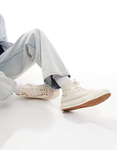 Converse Chuck 70 Hi trainers in cream - view 1