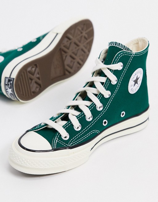 Converse Chuck 70 hi trainers in forest green