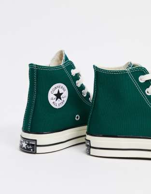 converse chuck 70 hi green
