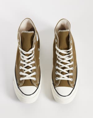 Converse Chuck 70 Hi trainers in khaki
