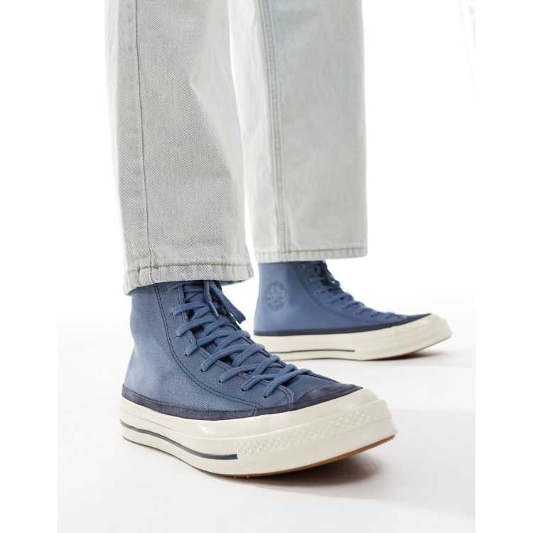 Converse Chuck 70 Hi trainers in mid blue | ASOS