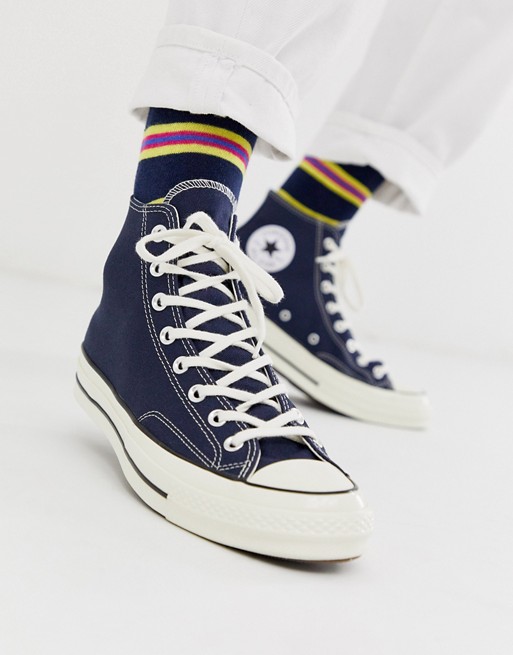 Converse Chuck 70 Hi trainers in navy