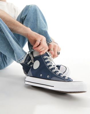 Converse Chuck 70 Hi trainers in navy