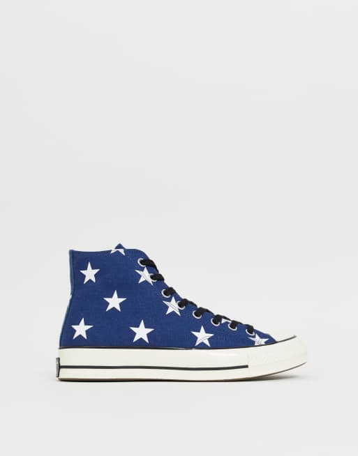 Converse Chuck 70 Hi trainers In Star Print