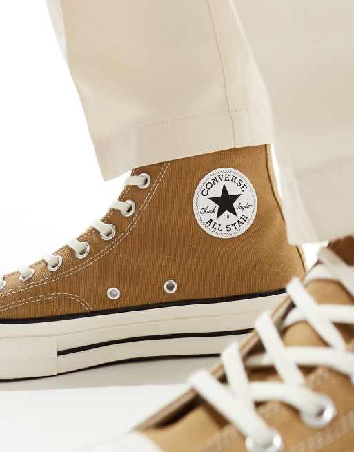 Converse Chuck 70 Hi trainers in tan