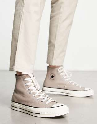 Converse Chuck 70 Hi trainers in taupe | ASOS