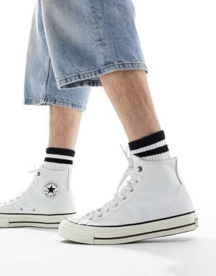 Converse Chuck 70 Hi trainers in white