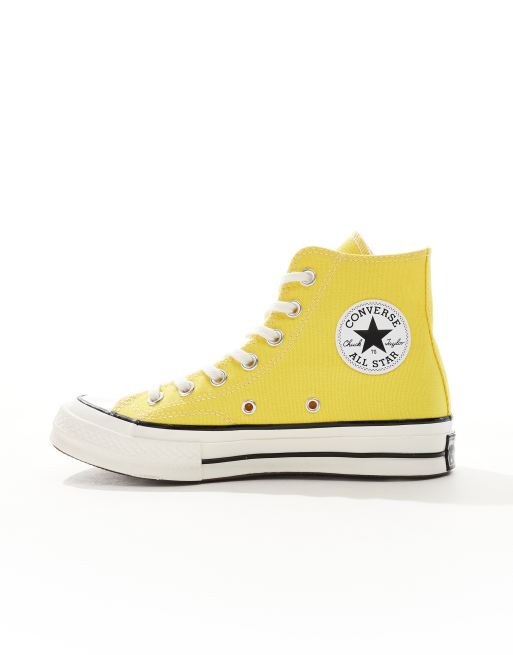 Converse Chuck 70 Hi trainers in yellow