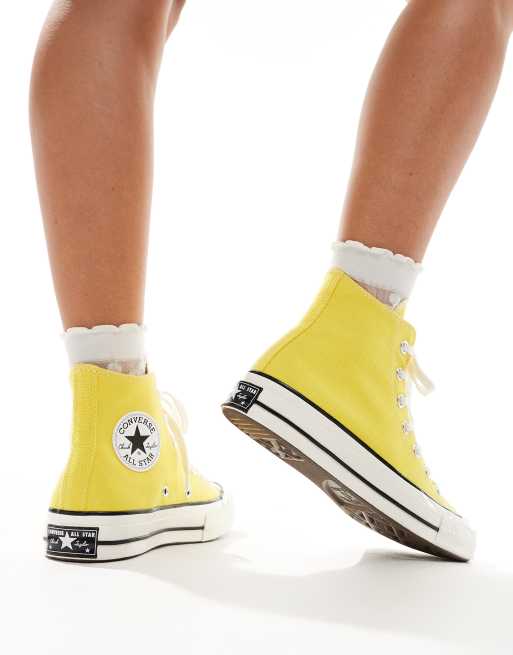 Converse Chuck 70 Hi trainers in yellow