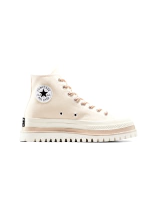 Converse - Chuck 70 Hi Trek - Naturfarbene Trecking-Sneaker-Weiß