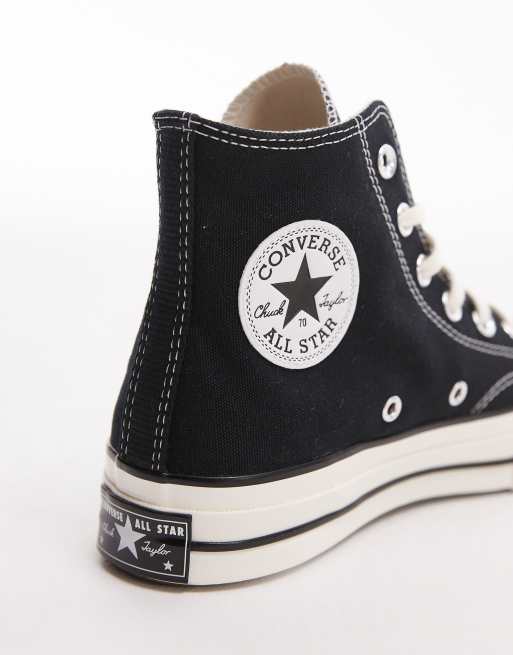 Converse Chuck 70 Hi unisex sneakers in black