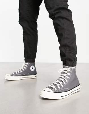 Converse Chuck 70 Hi Unisex trainers in iron grey - ASOS Price Checker