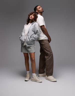 Converse Chuck 70 Hi unisex trainers in stone