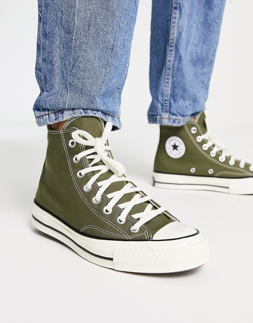 Converse Chuck 70 Hi Utility sneaker in olive-Neutral
