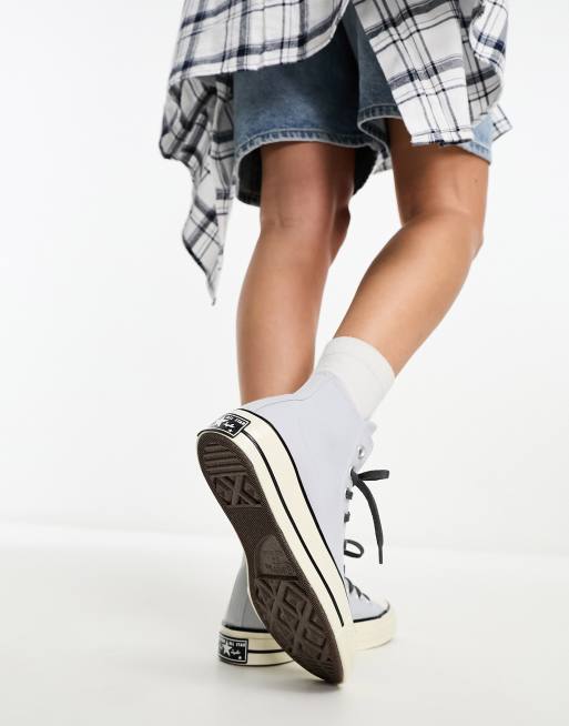 Converse Chuck 70 Hi utility sneakers in ice blue ASOS