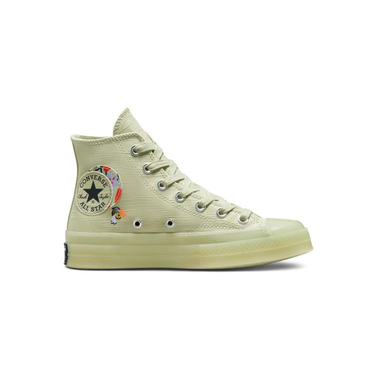 Converse olive hot sale sneakers