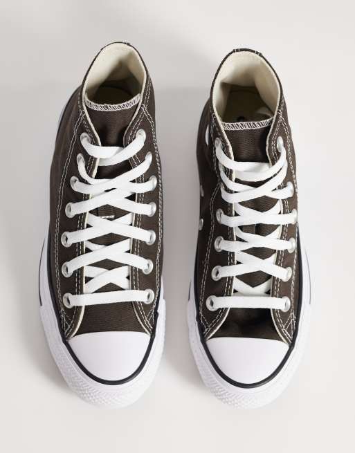 Converse Chuck 70 Hi zapatillas de deporte marrones, 5 de 5