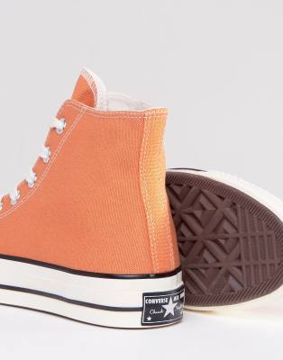 orange converse uk