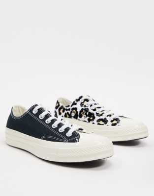 leopard skin converse