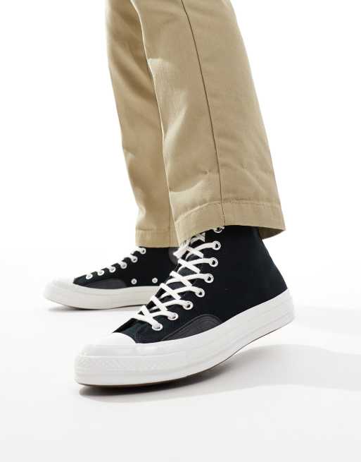 Converse Chuck 70 Luxe sneakers in black, 3 of 5