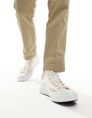 Converse Chuck 70 Luxe Sneakers In Off-white