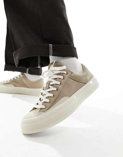 Converse Chuck 70 Marquis mixed materials sneakers in tan - view 1