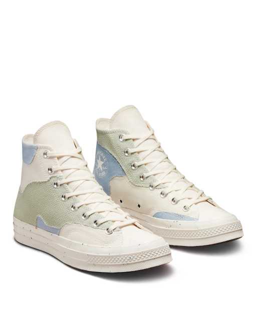 Converse Chuck 70 Craft Mix High Top Sneaker in Blue for Men