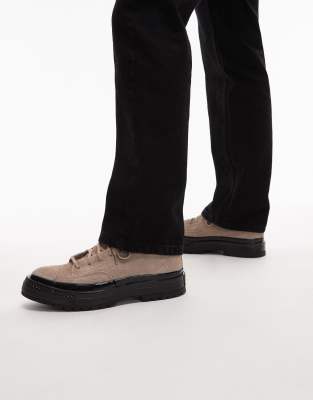 Converse Chuck 70 National shoes with suede in tan-Brown