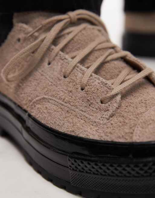 Converse Chuck 70 National shoes with suede in tan, 3 of 5