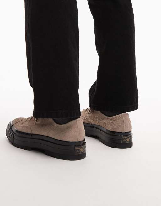 Converse Chuck 70 National shoes with suede in tan, 4 of 5