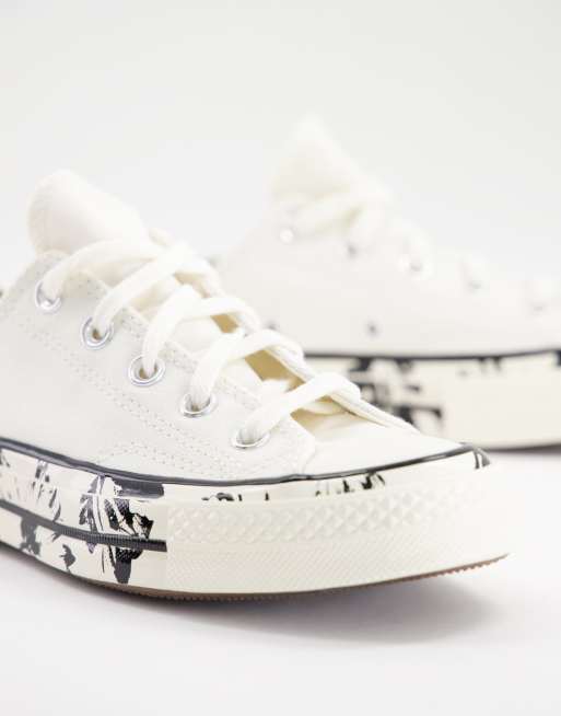 Converse Chuck 70 Ox Baskets avec semelle imprim fleuri