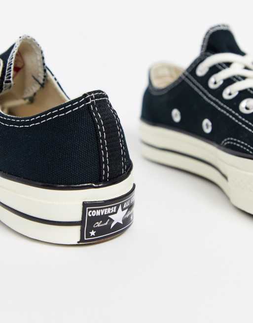 Converses basses clearance noir