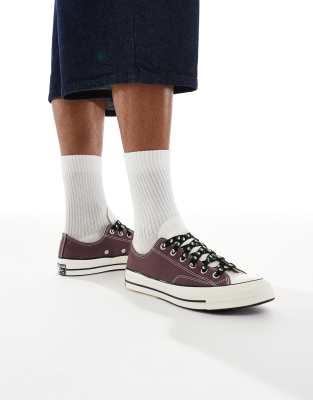 Converse - Chuck '70 Ox - Baskets - Bordeaux-Rouge