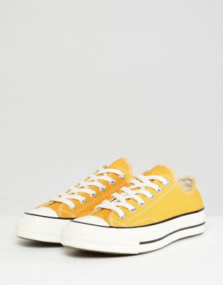 converse moutarde femme