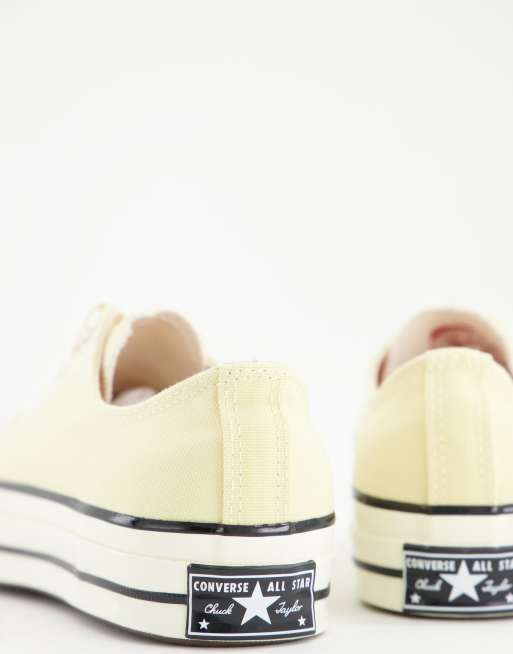 Converse top jaune pale