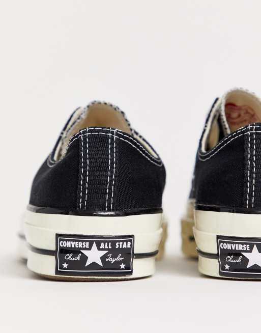 Converse Chuck 70 Ox canvas sneakers in black