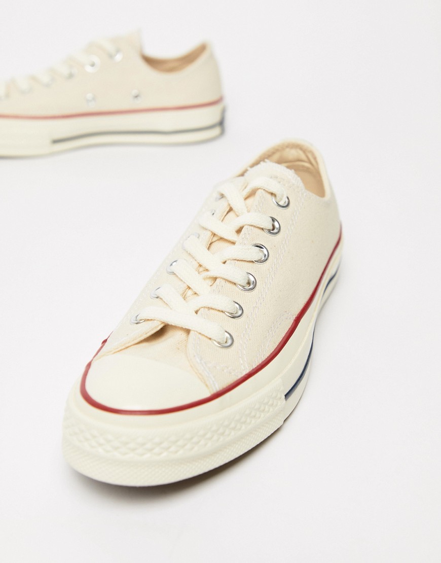 Converse Chuck 70 Ox canvas sneakers in parchment-White