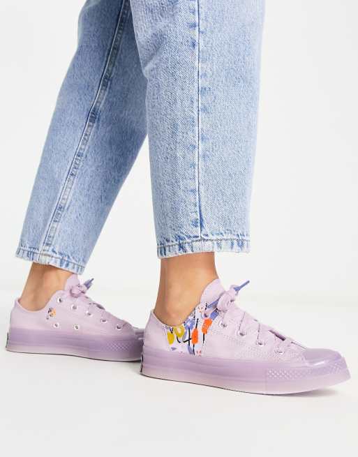 Plum converse clearance sneakers