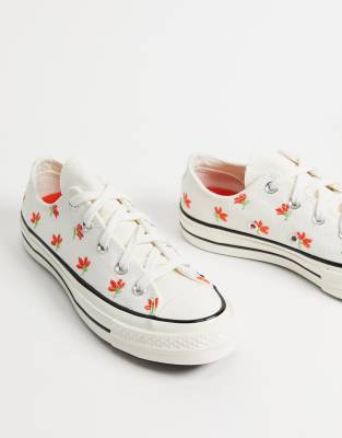 chuck taylor all star garden party print