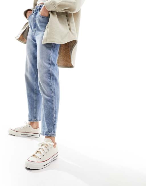 Converse – Chuck '70 Ox – Gräddvita sneakers, 3 av 5
