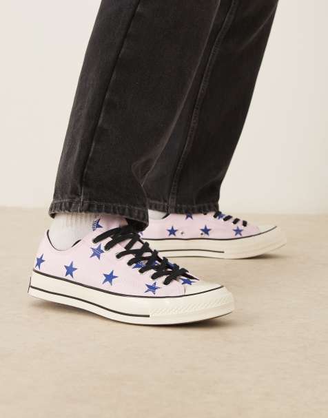 Converse - Chuck 70 Ox - Lyserøde sneakers med stjerneprint - view 1